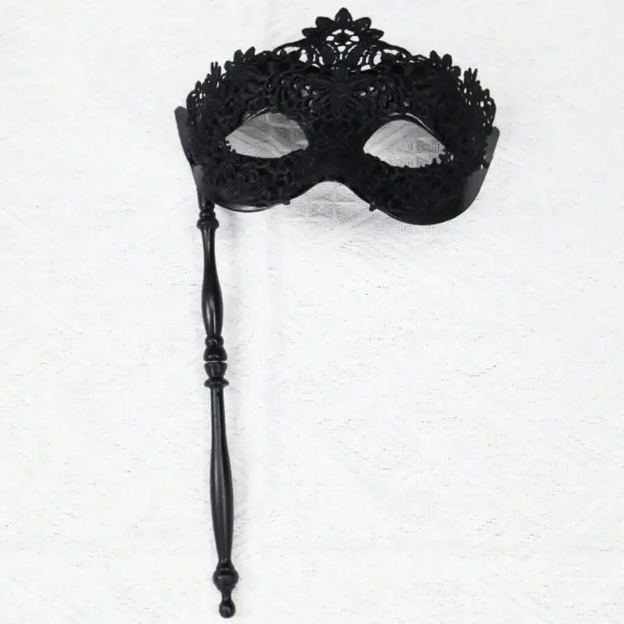 Handheld Lace Half Face Mask For Party Costume Ball Mysterious Adult Masquerade Mask
Handheld Lace Half Face Mask For Party Costume Ball Mysterious Adult Masquerade Mask