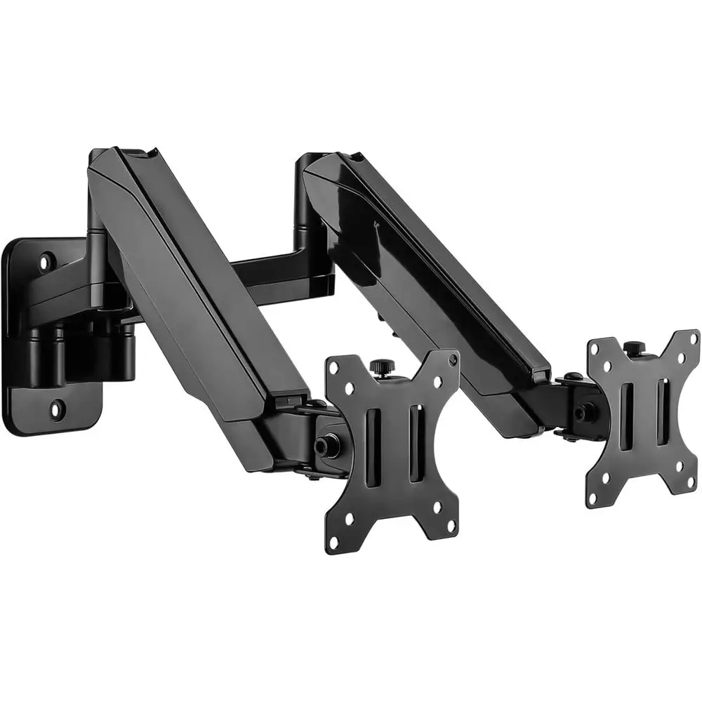 Universal Dual Monitor Wall Mount for 17-32 Inch Screens, Height Adjustable with Gas Spring Arms, Supports up to 17.6lbs, VESA 7
Universal Dual Monitor Wall Mount for 17-32 Inch Screens, Height Adjustable with Gas Spring Arms, Supports up to 17.6lbs, VESA 7