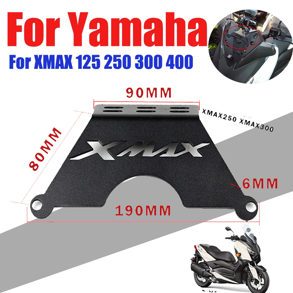 Motorcycle Front Phone Stand Holder Smartphone Phone GPS Navigaton Plate Bracket For Yamaha XMAX250 X-MAX XMAX 300 125 250 400
Motorcycle Front Phone Stand Holder Smartphone Phone GPS Navigaton Plate Bracket For Yamaha XMAX250 X-MAX XMAX 300 125 250 400