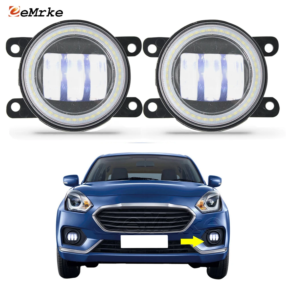 Car Fog Lamp Assembly Lens 6400LM 12V for Suzuki Dzrie/ Swift Saloon 2017 2018 2019 2020 Led Angel Eye DRL Daytime Running Light
Car Fog Lamp Assembly Lens 6400LM 12V for Suzuki Dzrie/ Swift Saloon 2017 2018 2019 2020 Led Angel Eye DRL Daytime Running Light