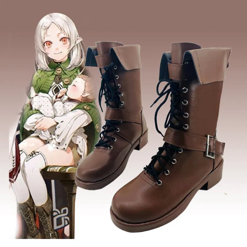 Anime Mushoku Tensei Jobless Reincarnation Sylphiette Sylphy Cosplay Shoes Boots Halloween Party Christmas Costume Props
Anime Mushoku Tensei Jobless Reincarnation Sylphiette Sylphy Cosplay Shoes Boots Halloween Party Christmas Costume Props