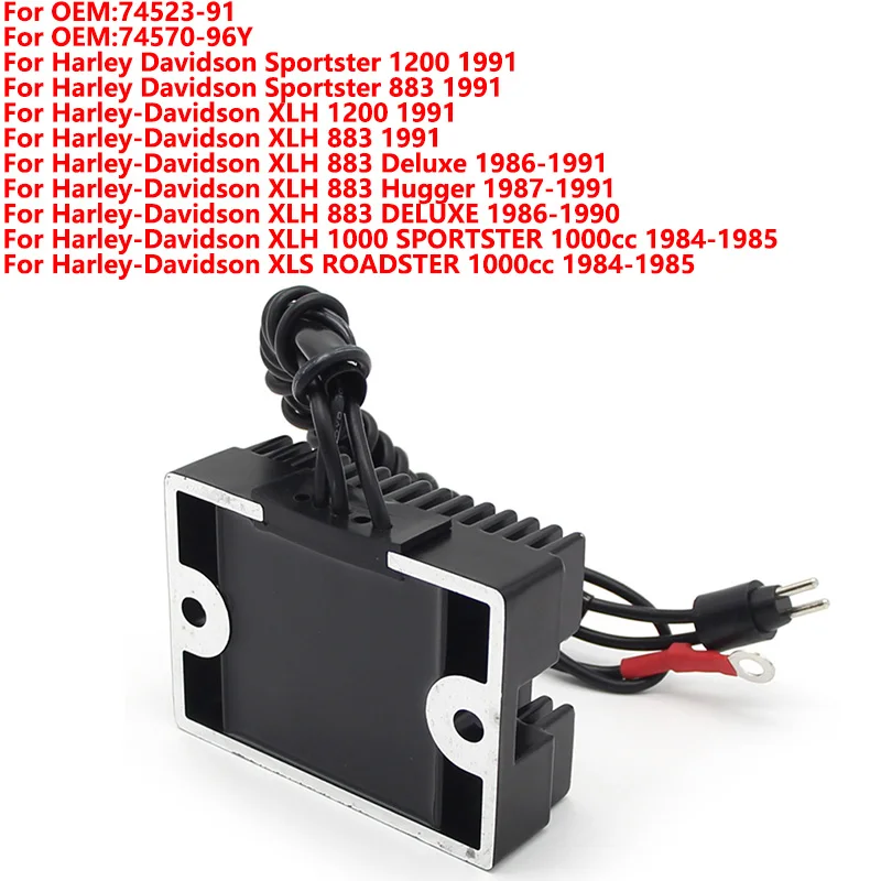 Для Harley Davidson XLH 883 Hugger DELUXE SPORTSTER XLS ROADSTER 1000 XLH 1200, регулятор напряжения для мотоцикла, выпрямитель
Для Harley Davidson XLH 883 Hugger DELUXE SPORTSTER XLS ROADSTER 1000 XLH 1200, регулятор напряжения для мотоцикла, выпрямитель