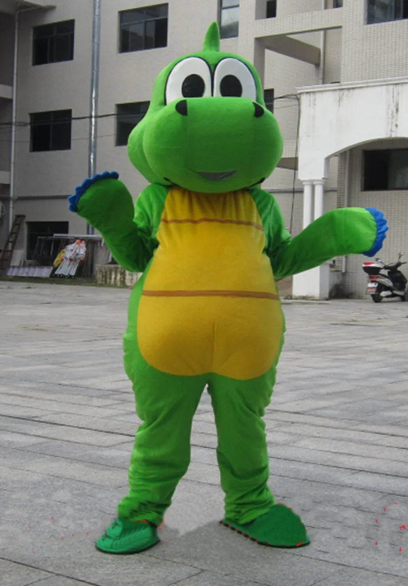 Adult Green Dinosaur Mascot Costume Fancy Dress Party Cartoon Cosplay Costume Dragon Mascotter Birthday Character Chase Props
Adult Green Dinosaur Mascot Costume Fancy Dress Party Cartoon Cosplay Costume Dragon Mascotter Birthday Character Chase Props