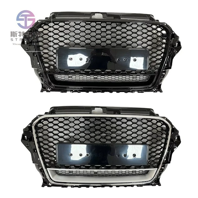 Latest Design Car Body Kit ABS Front Bumper Honeycomb Grille for audis A3 S3 Upgrade to RS3 with Quattro 2014-2016
Latest Design Car Body Kit ABS Front Bumper Honeycomb Grille for audis A3 S3 Upgrade to RS3 with Quattro 2014-2016