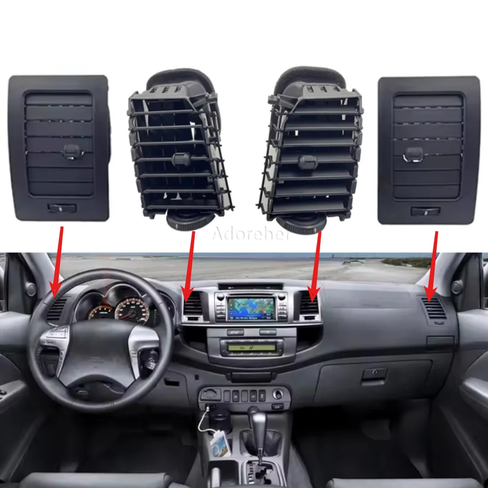 Car Front Central Dashboard Panel Left Right Air Vent Outlet Assembly For Toyota Hilux 2005-2014 Parts A/C Air Vent Outlet
Car Front Central Dashboard Panel Left Right Air Vent Outlet Assembly For Toyota Hilux 2005-2014 Parts A/C Air Vent Outlet