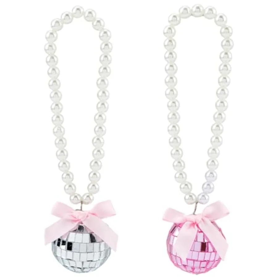 2Pcs 2 Colors Car Rear View Mirror Accessories 7.5cm Disco Ball Car Mirror Hanging Rearview Mirrors Hanging Glass Ball Charm wi
2Pcs 2 Colors Car Rear View Mirror Accessories 7.5cm Disco Ball Car Mirror Hanging Rearview Mirrors Hanging Glass Ball Charm wi