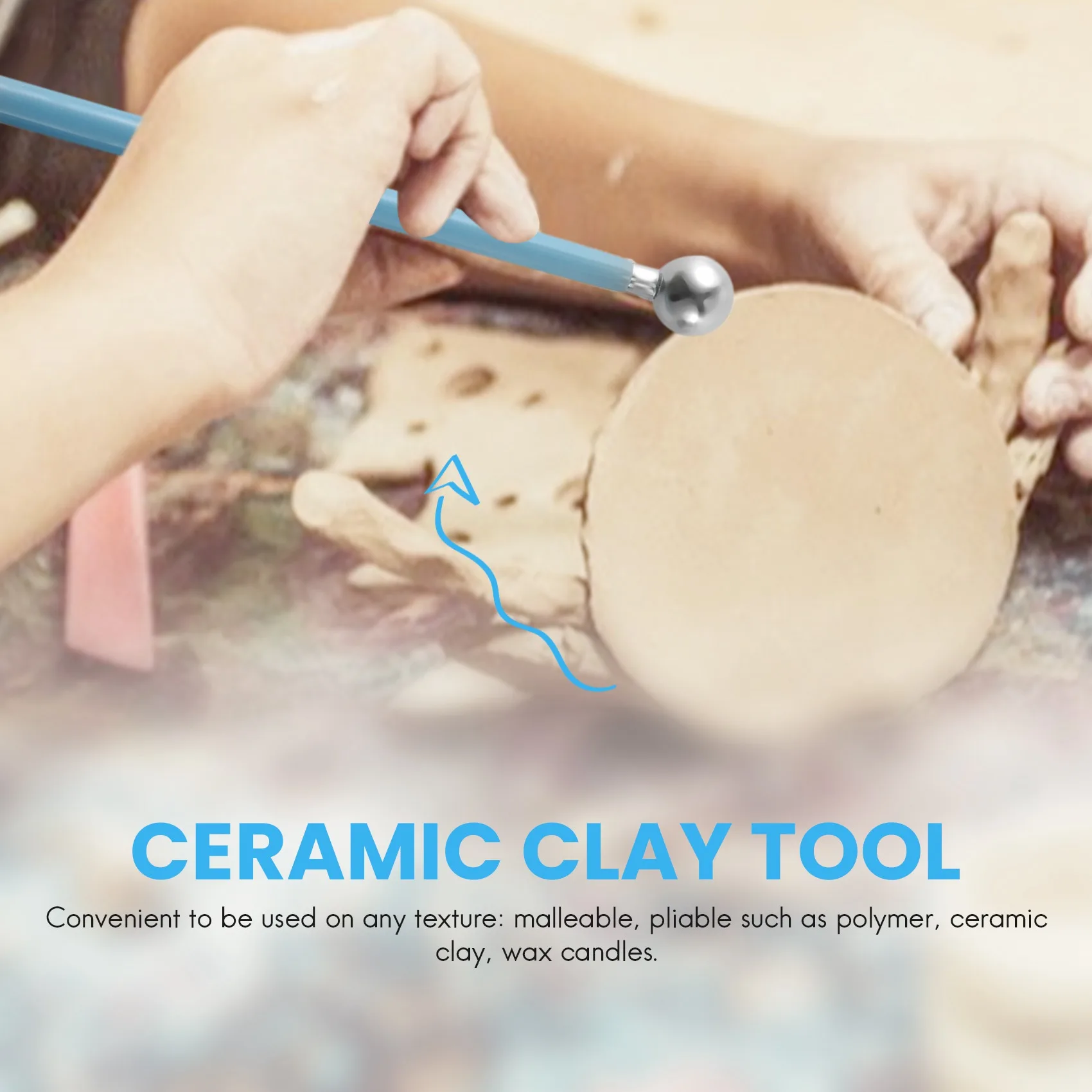 61PCS Ceramic Clay Tools Set Polymer Clay Tools Pottery Tools Set Wooden Pottery Sculpting Clay Cleaning Tool Set
61PCS Ceramic Clay Tools Set Polymer Clay Tools Pottery Tools Set Wooden Pottery Sculpting Clay Cleaning Tool Set