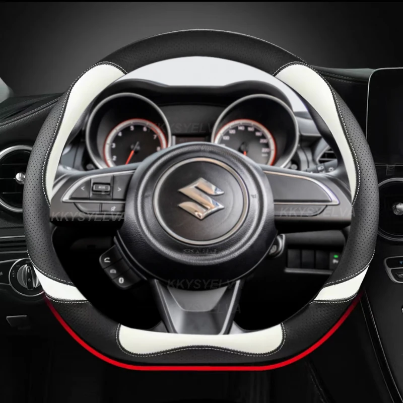 Искусственная кожа из микрофибры, D-образная основа для Suzuki Swift 2017 2018 2019 2020 2021 2022, спортивные автомобильные аксессуары
Искусственная кожа из микрофибры, D-образная основа для Suzuki Swift 2017 2018 2019 2020 2021 2022, спортивные автомобильные аксессуары