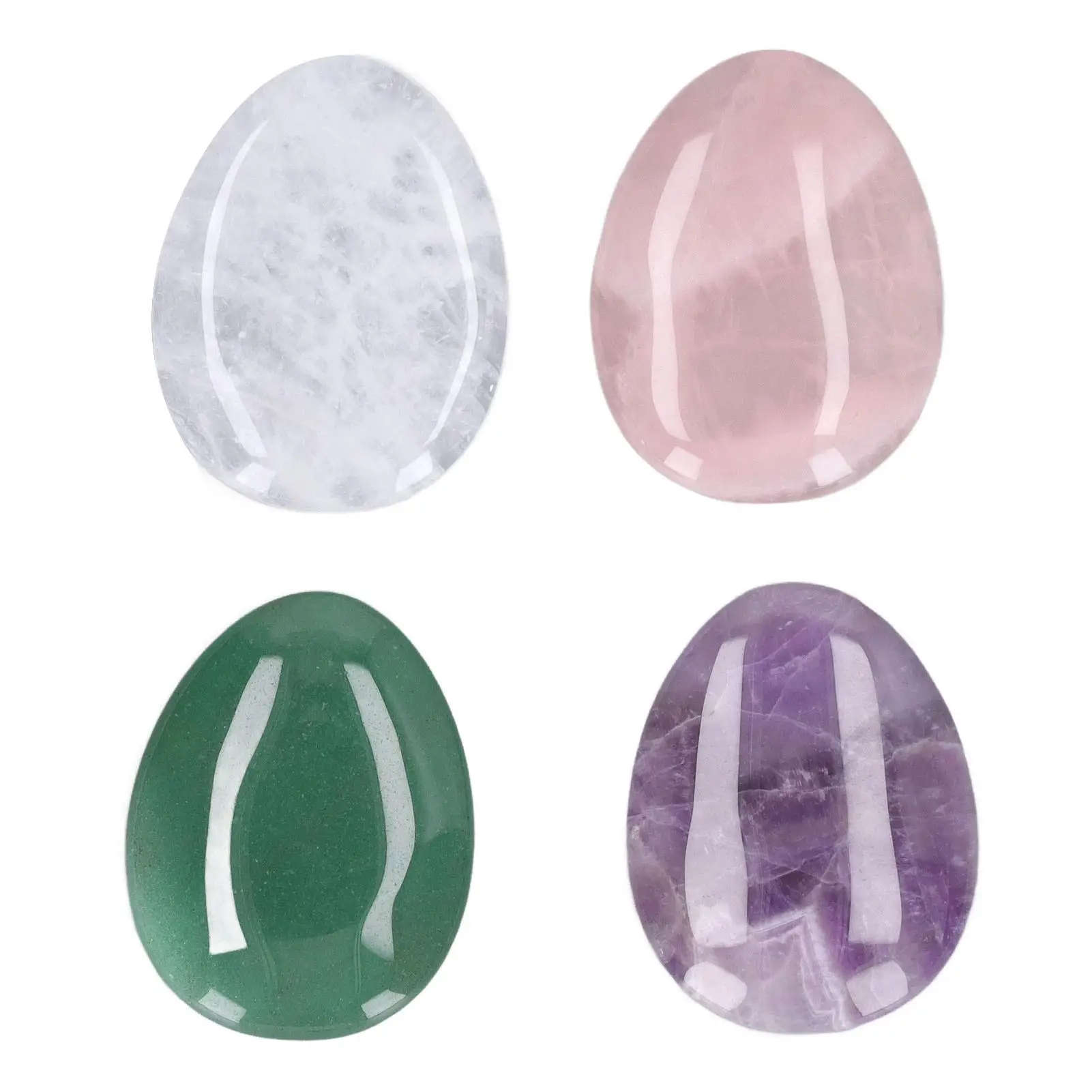 Natural Worry Stones - Unique Thumb Stress Relief Stones with Exquisite Luster for anxiety Management
Natural Worry Stones - Unique Thumb Stress Relief Stones with Exquisite Luster for anxiety Management