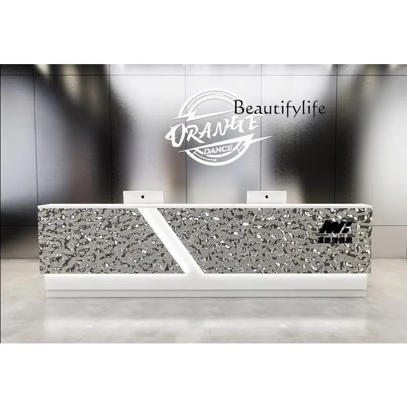 X35 Nordic Custom Bar Stainless Steel Checkout Page Hairdressing Gym Reception Front Desk
X35 Nordic Custom Bar Stainless Steel Checkout Page Hairdressing Gym Reception Front Desk