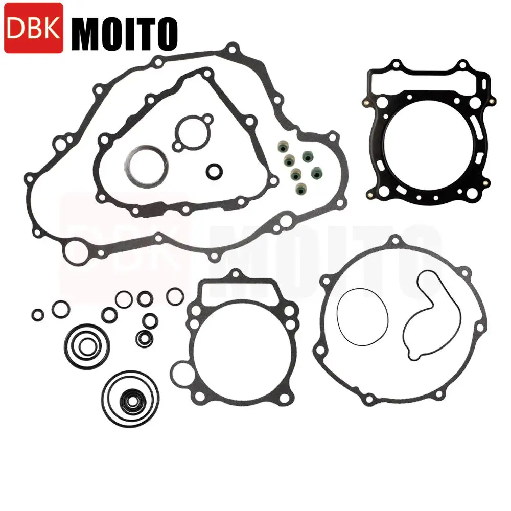 Motorcycle Cylinder Top & Bottom End Set Complete Gaskets Kit For Yamaha YFZ450 YFZ 450 2004-2009 Crankcase Repair
Motorcycle Cylinder Top & Bottom End Set Complete Gaskets Kit For Yamaha YFZ450 YFZ 450 2004-2009 Crankcase Repair