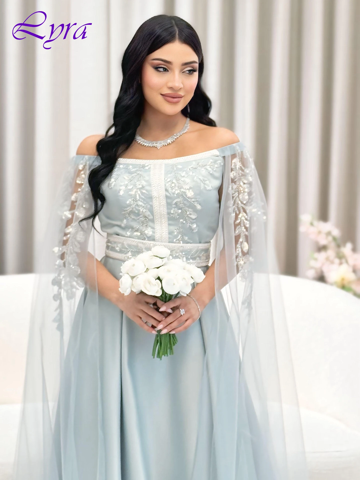 Customized A-Line Boat Neck Elegant Fashion Classic Evening Dress High Quality Delicate Celebrity Gowns Temperament Party Dress
Customized A-Line Boat Neck Elegant Fashion Classic Evening Dress High Quality Delicate Celebrity Gowns Temperament Party Dress
