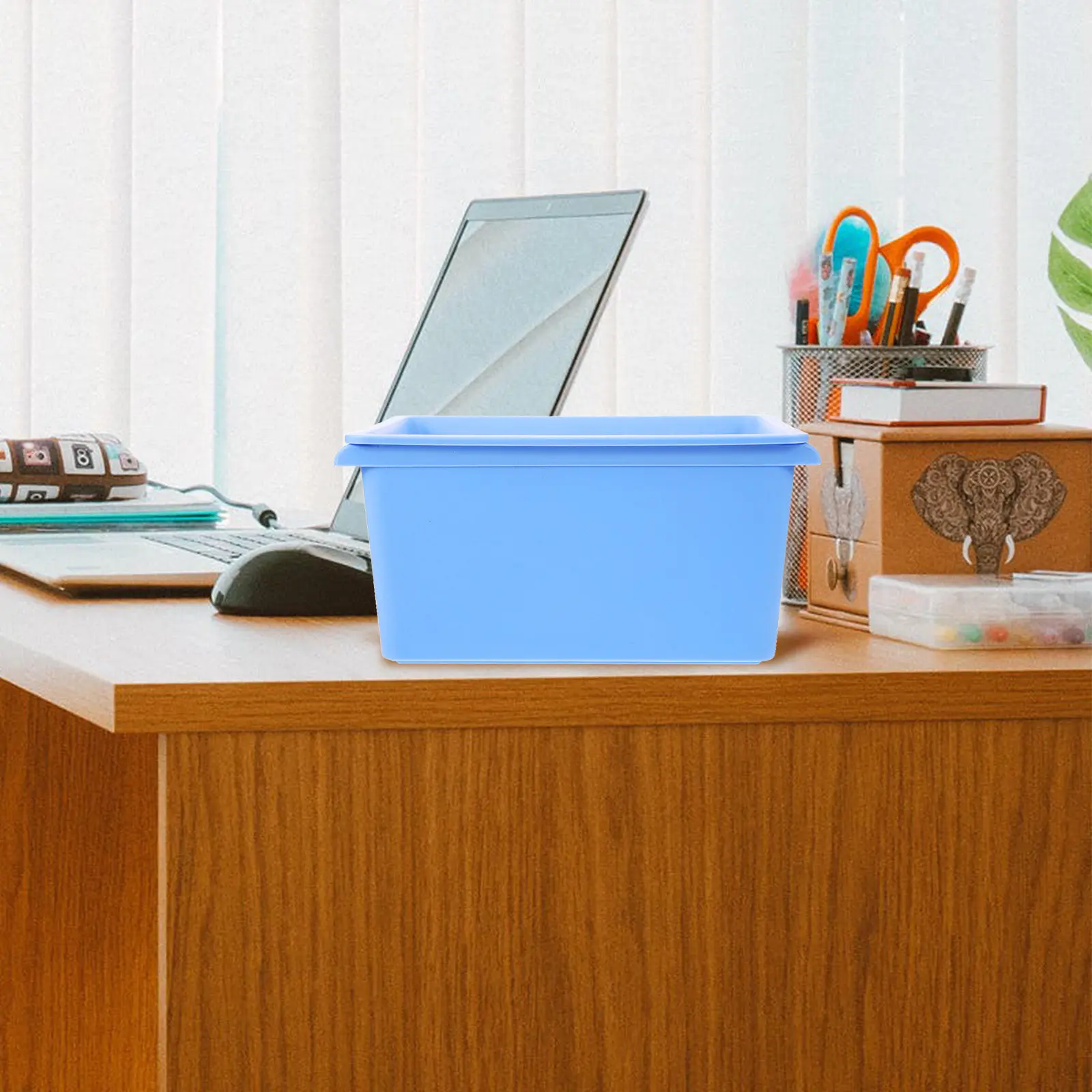 Plastic Storage Box Rectangle Small Object Organizer Large Capacity Desktop Organizer for Home Office Study Small Storage
Plastic Storage Box Rectangle Small Object Organizer Large Capacity Desktop Organizer for Home Office Study Small Storage