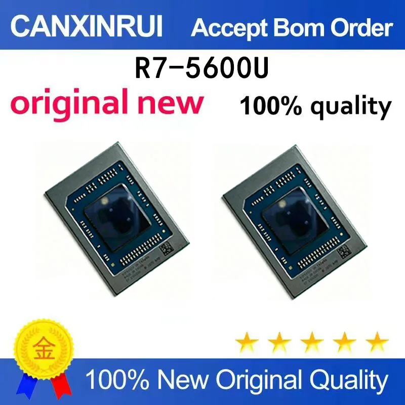(5pcs-100pcs)AMD Ryzen RYZEN 100-000000287 R7-5600U CPU, brand new original chip
(5pcs-100pcs)AMD Ryzen RYZEN 100-000000287 R7-5600U CPU, brand new original chip