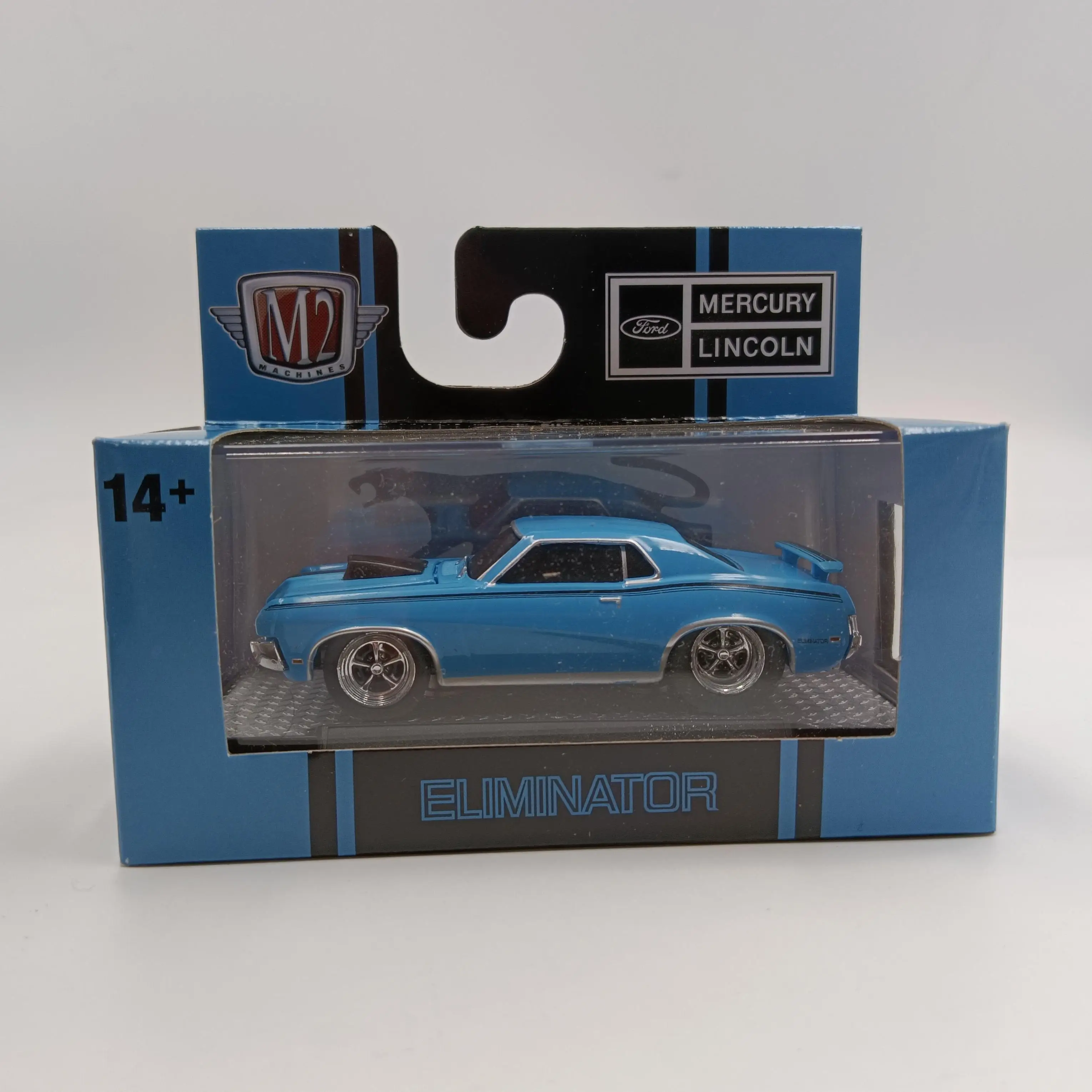 M2 Machines 1/64 1970 Mercury Cougar ELIMINATOR, модель автомобиля из сплава, редкая коллекция игрушек
M2 Machines 1/64 1970 Mercury Cougar ELIMINATOR, модель автомобиля из сплава, редкая коллекция игрушек