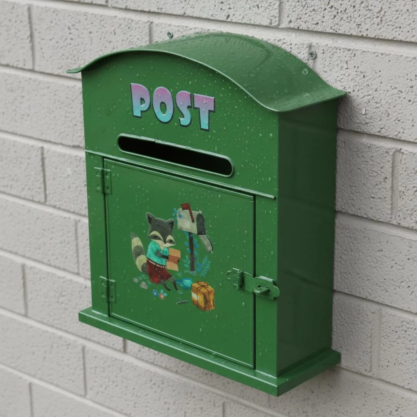 Animal Mailbox Wall Mounted Green Mailbox Metal Letterbox Decorative Metal Post Box
Animal Mailbox Wall Mounted Green Mailbox Metal Letterbox Decorative Metal Post Box