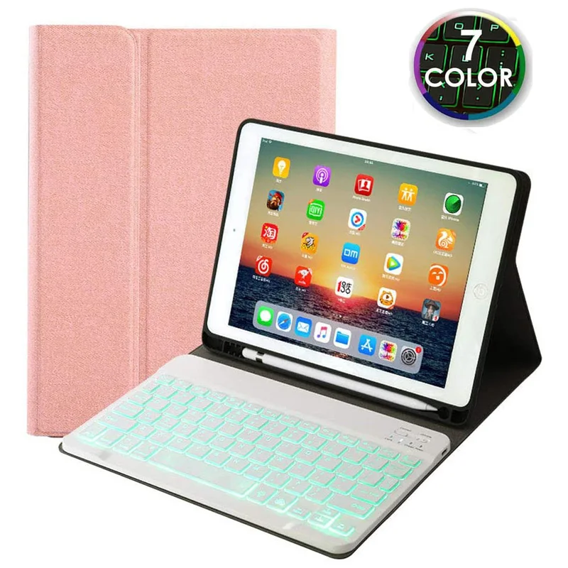Чехол для планшета IPad 10,2 9,7 5th 6th 7th Generation, чехол с клавиатурой с подсветкой для IPad Air 1 2 3 Pro 10,5 11 2020 Mini 1 2 3 4 5
Чехол для планшета IPad 10,2 9,7 5th 6th 7th Generation, чехол с клавиатурой с подсветкой для IPad Air 1 2 3 Pro 10,5 11 2020 Mini 1 2 3 4 5