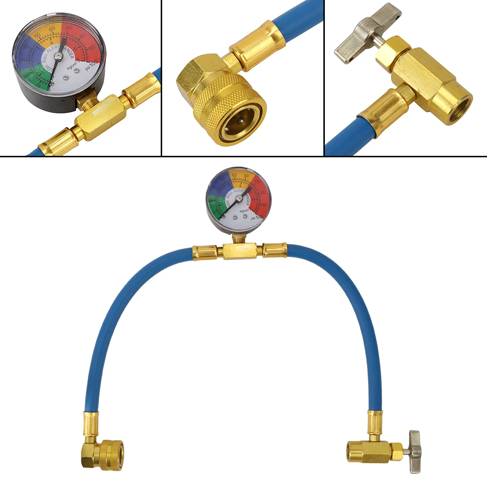 Freon r134a Шланг для заправки кондиционера Инструменты для автомобильного кондиционера с измерительным манометром
Freon r134a Шланг для заправки кондиционера Инструменты для автомобильного кондиционера с измерительным манометром