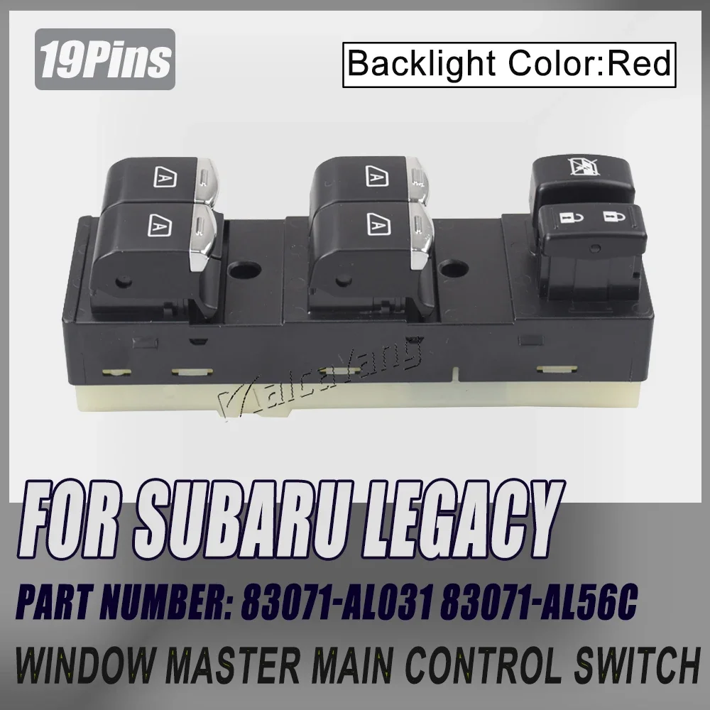 For Subaru Outback Legacy 2015-2020 2.5L 3.6L Left Front Master Power Window Lifter Control Switch Button
For Subaru Outback Legacy 2015-2020 2.5L 3.6L Left Front Master Power Window Lifter Control Switch Button