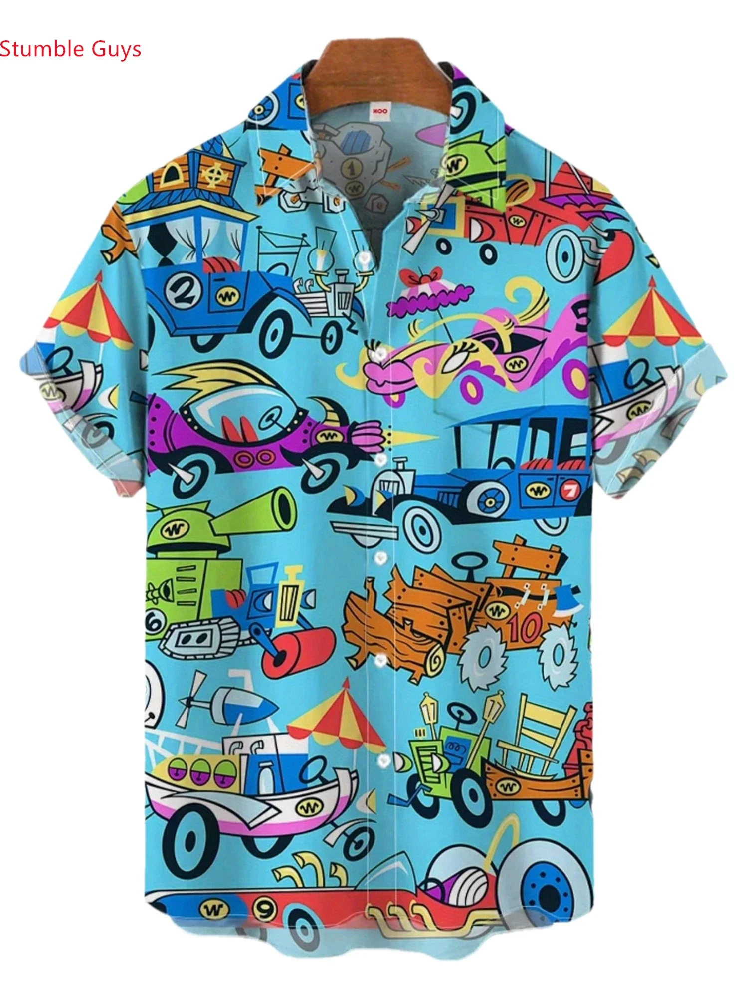 Men's High Street Holiday Hawaiian Shirt Summer Man Short Sleeve Tropical Print Casual Fashion Streetwear Beach Wear
Men's High Street Holiday Hawaiian Shirt Summer Man Short Sleeve Tropical Print Casual Fashion Streetwear Beach Wear