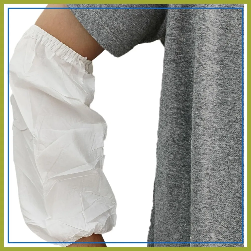 Hazmat Sleeves Covers Arm Protector with Elasticated Ends White for Painting Tatoo Cleaning 13/16 inches
Hazmat Sleeves Covers Arm Protector with Elasticated Ends White for Painting Tatoo Cleaning 13/16 inches