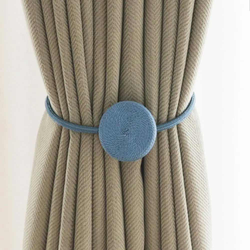 Pastoral Minimalist Round Curtain Magnetic Buckle Punch-free Nordic Magnet Curtain Tieback Multi-color Curtain Straps Homestay
Pastoral Minimalist Round Curtain Magnetic Buckle Punch-free Nordic Magnet Curtain Tieback Multi-color Curtain Straps Homestay