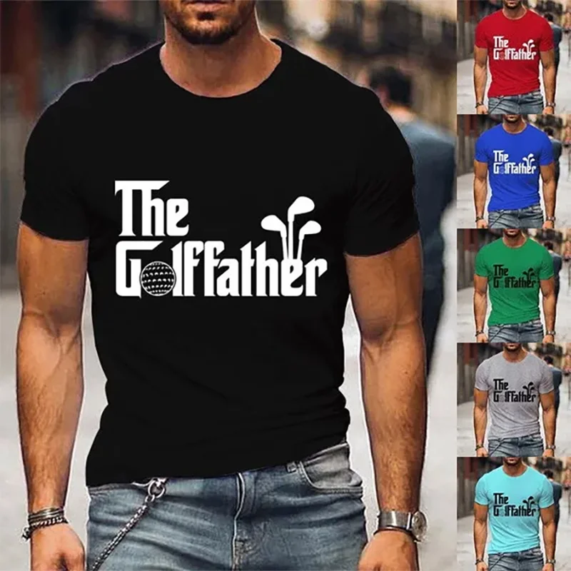 The Golffather T Shirt Golf Enthusiasts Fashion Short Sleeve Men's Casual Outdoor Round Neck Personality Tee Shirt Top
The Golffather T Shirt Golf Enthusiasts Fashion Short Sleeve Men's Casual Outdoor Round Neck Personality Tee Shirt Top