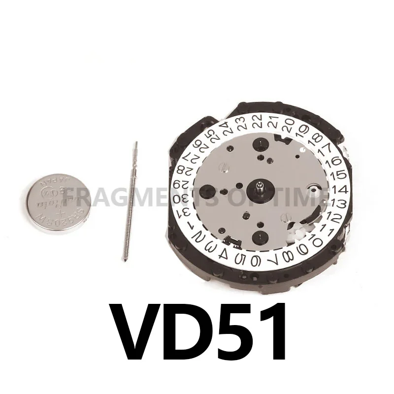 Japan's New Adaptive Replacement Movement VD51C VD51B Watch Movement VD51 Accessory Repair Tool Replacement
Japan's New Adaptive Replacement Movement VD51C VD51B Watch Movement VD51 Accessory Repair Tool Replacement