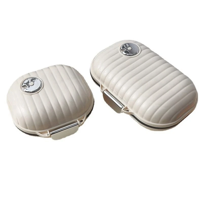 2PCS Portable Daily Pill Box For Purse Compact Pill Case For Daily And Weekly Travel
2PCS Portable Daily Pill Box For Purse Compact Pill Case For Daily And Weekly Travel