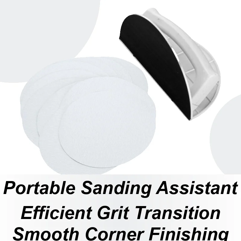 Sanding Sandpaper Tool Arc-Shaped Sander Tool Handheld Portable Gadget With Non-Slip Grip For Paint Metal Art Crafting Home
Sanding Sandpaper Tool Arc-Shaped Sander Tool Handheld Portable Gadget With Non-Slip Grip For Paint Metal Art Crafting Home