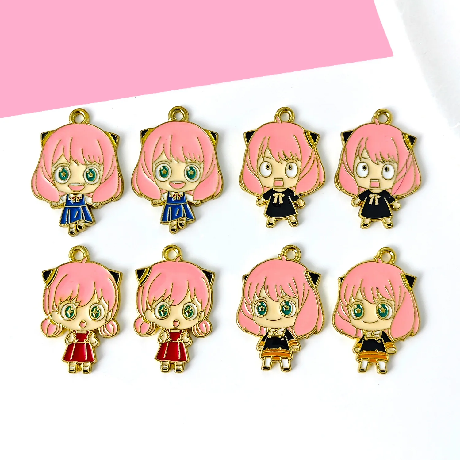 40pcs Cartoon for SPY×FAMILY pendant Decorations Alloy Pendant Anime Series DIY Creative Fashion Jewelry Accessories Gift
40pcs Cartoon for SPY×FAMILY pendant Decorations Alloy Pendant Anime Series DIY Creative Fashion Jewelry Accessories Gift