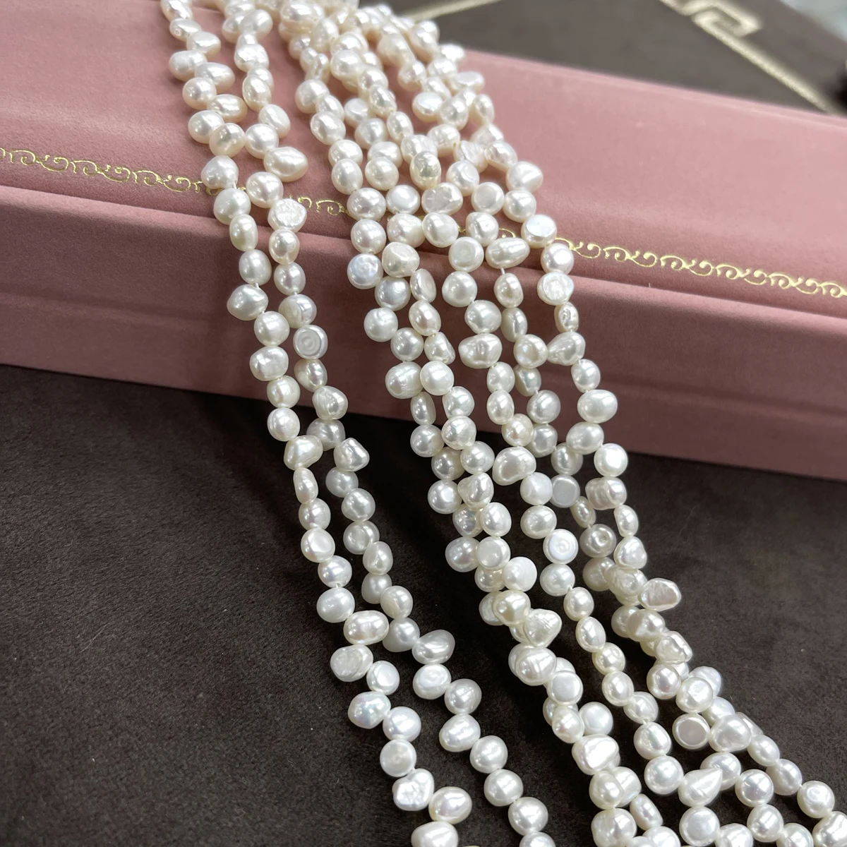 4–5mm Natural Freshwater Pearls Wheat-ear Shape Loose Beads for Jewelry Making Supplies DIY Necklaces Bracelets and Accessories
4–5mm Natural Freshwater Pearls Wheat-ear Shape Loose Beads for Jewelry Making Supplies DIY Necklaces Bracelets and Accessories