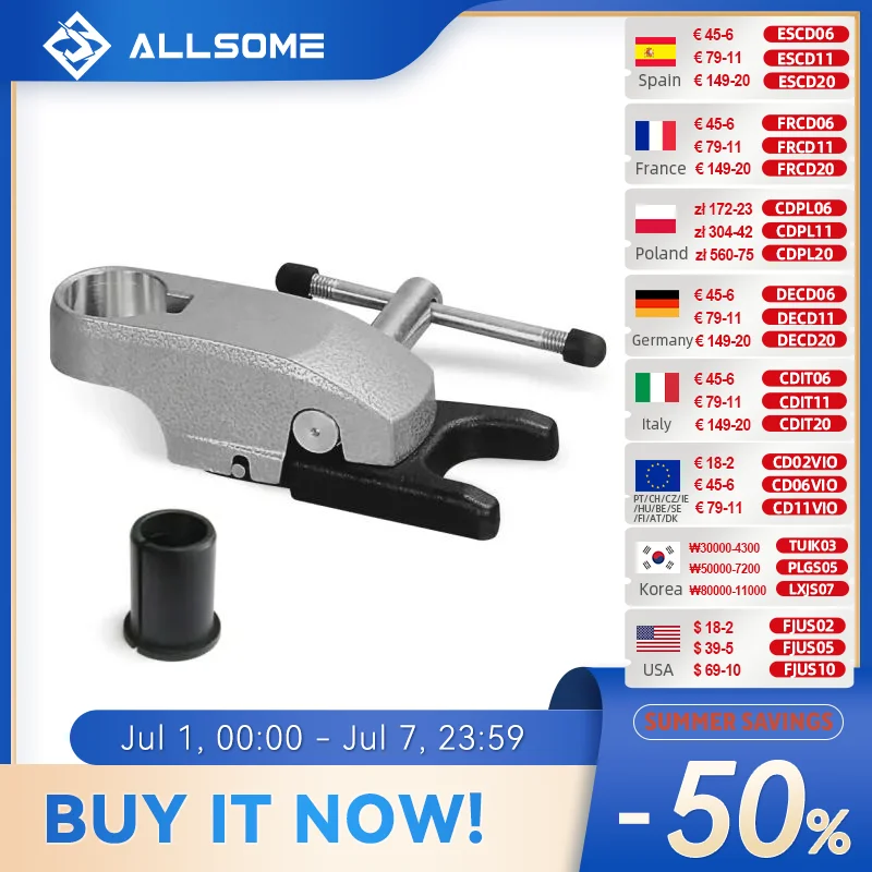 ALLSOME BG-515806 Quick Release Clamp for BG-5158 BG-5166 BG-5156E Drilling Machine BG-6117 BG-6116 Electric Drill Bracket
ALLSOME BG-515806 Quick Release Clamp for BG-5158 BG-5166 BG-5156E Drilling Machine BG-6117 BG-6116 Electric Drill Bracket