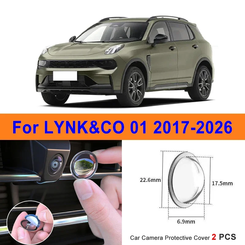 360 Reverse Image Car Camera Cover Anti-Scratch PC Lens Protector Stickers For LYNK&CO 01 2017-2026 2Pcs
360 Reverse Image Car Camera Cover Anti-Scratch PC Lens Protector Stickers For LYNK&CO 01 2017-2026 2Pcs
