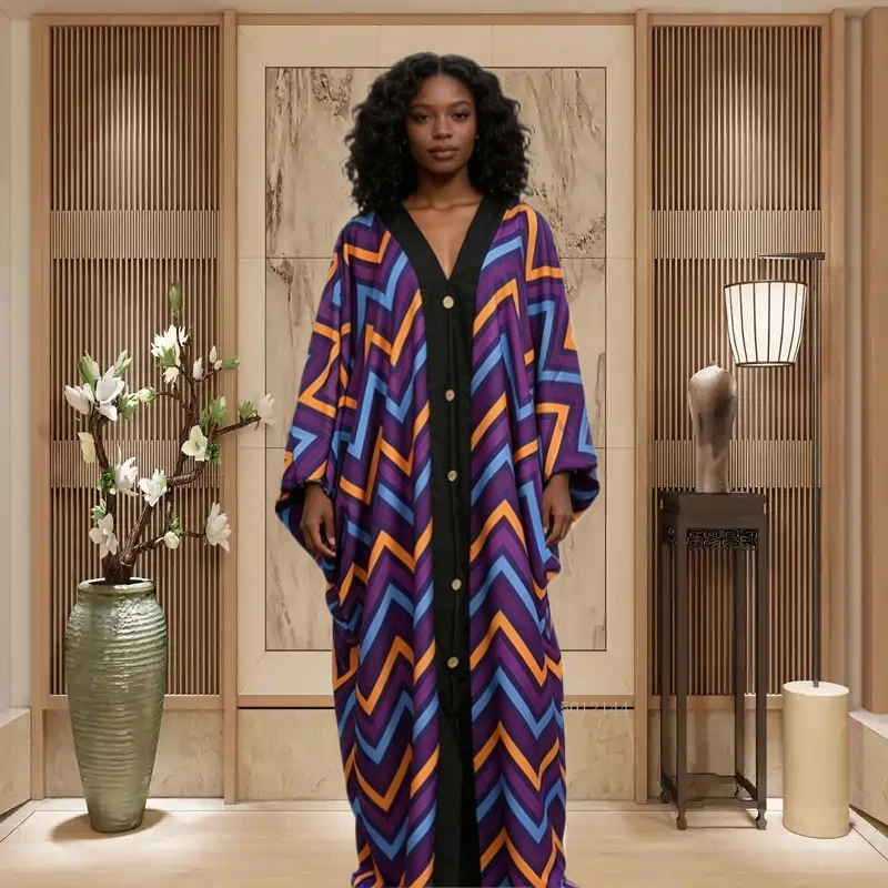 Summer African Polyester Party Evening Long Maxi Dress Kaftan Muslim Abaya Outfits Plus Size Dashiki African Dresses for Women
Summer African Polyester Party Evening Long Maxi Dress Kaftan Muslim Abaya Outfits Plus Size Dashiki African Dresses for Women