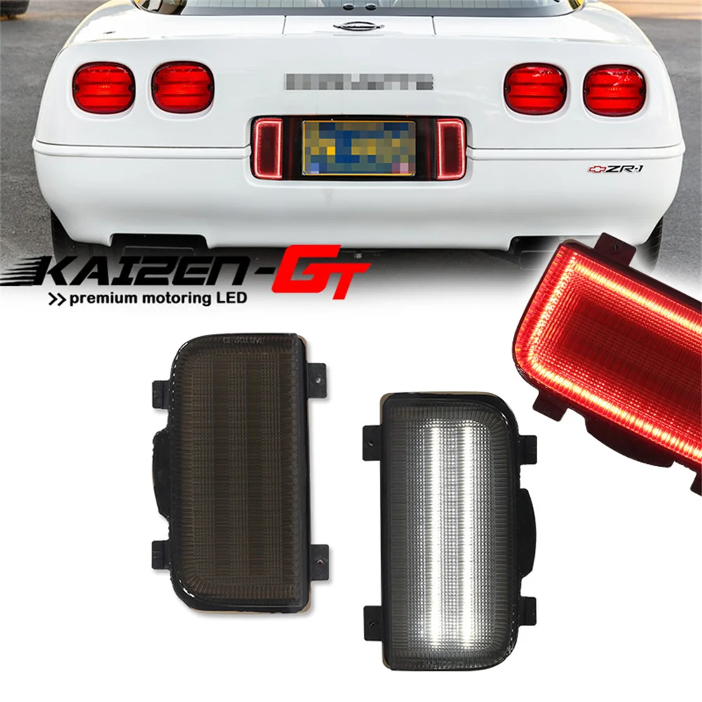 Car White LED Rear Tailgate Backup Reverse Lights & Red Tail/Brake Lights Rear Fog Lights Assemblies For Corvette C4 1991-1996
Car White LED Rear Tailgate Backup Reverse Lights & Red Tail/Brake Lights Rear Fog Lights Assemblies For Corvette C4 1991-1996
