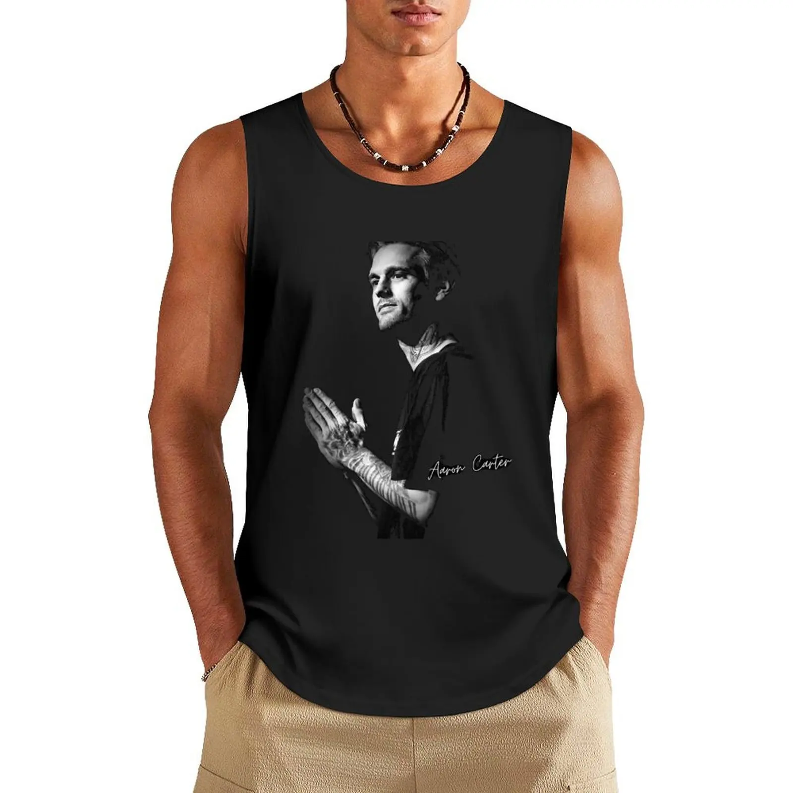 Aaron Carter Tank Top Men's summer clothes sports clothes for men gym clothes man
Aaron Carter Tank Top Men's summer clothes sports clothes for men gym clothes man