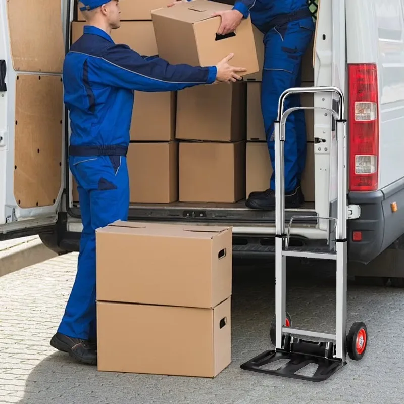 Складная ручная тележка — грузоподъемность 600 фунтов, 10-дюймовые шины с воздушным наполнением, алюминиевая тележка для переезда и мебели
Складная ручная тележка — грузоподъемность 600 фунтов, 10-дюймовые шины с воздушным наполнением, алюминиевая тележка для переезда и мебели