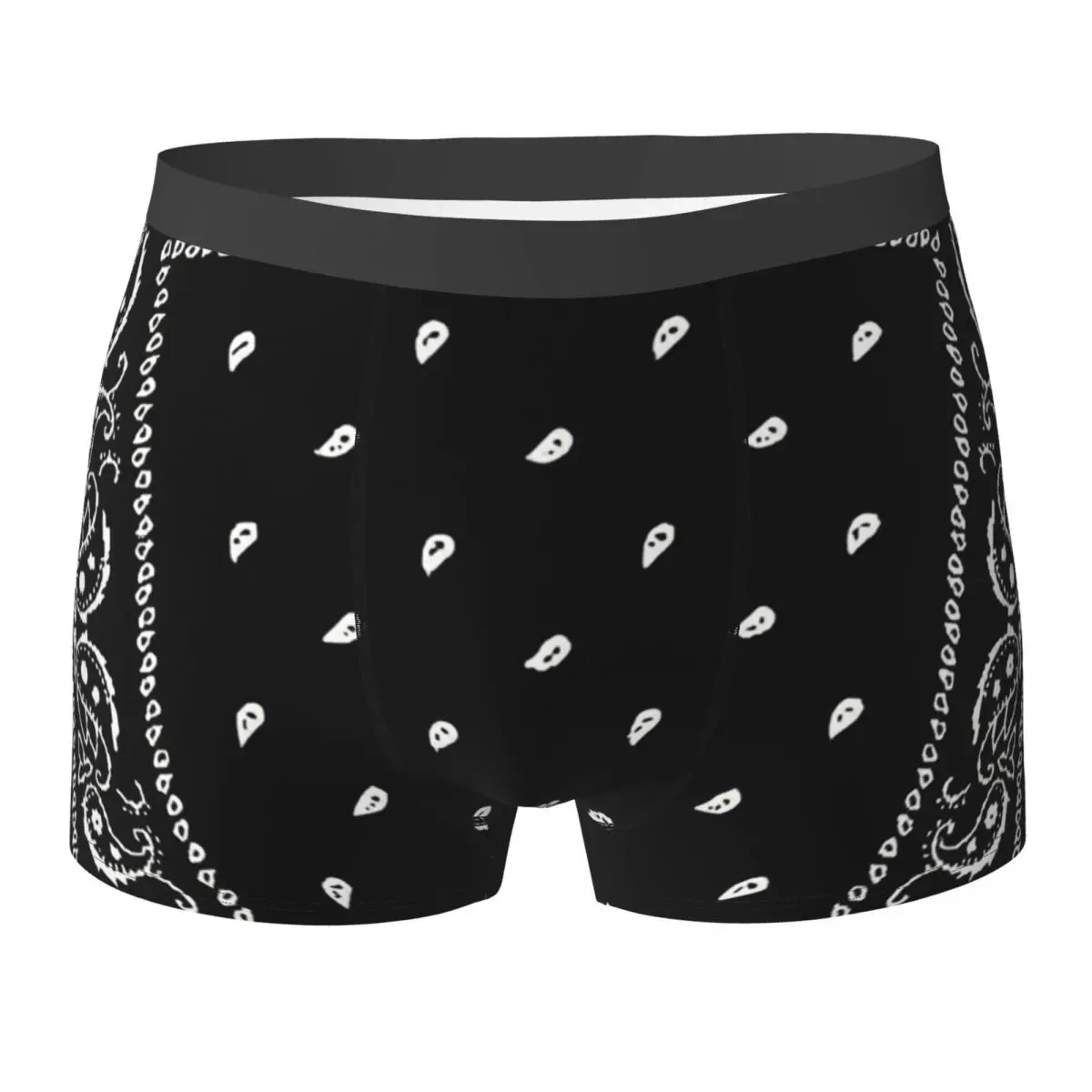 Bandana Print Underwear Pouch Trenky Boxershorts Design Boxer Brief Breathable Male Panties Big Size 2XL
Bandana Print Underwear Pouch Trenky Boxershorts Design Boxer Brief Breathable Male Panties Big Size 2XL