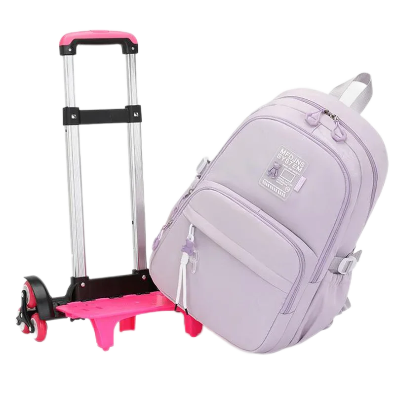 Girls Rolling Backpack Wheeled Schoolbag Student Mochilas Escolares Trolley Back To School Daypack Cartables Scolaires Filles
Girls Rolling Backpack Wheeled Schoolbag Student Mochilas Escolares Trolley Back To School Daypack Cartables Scolaires Filles