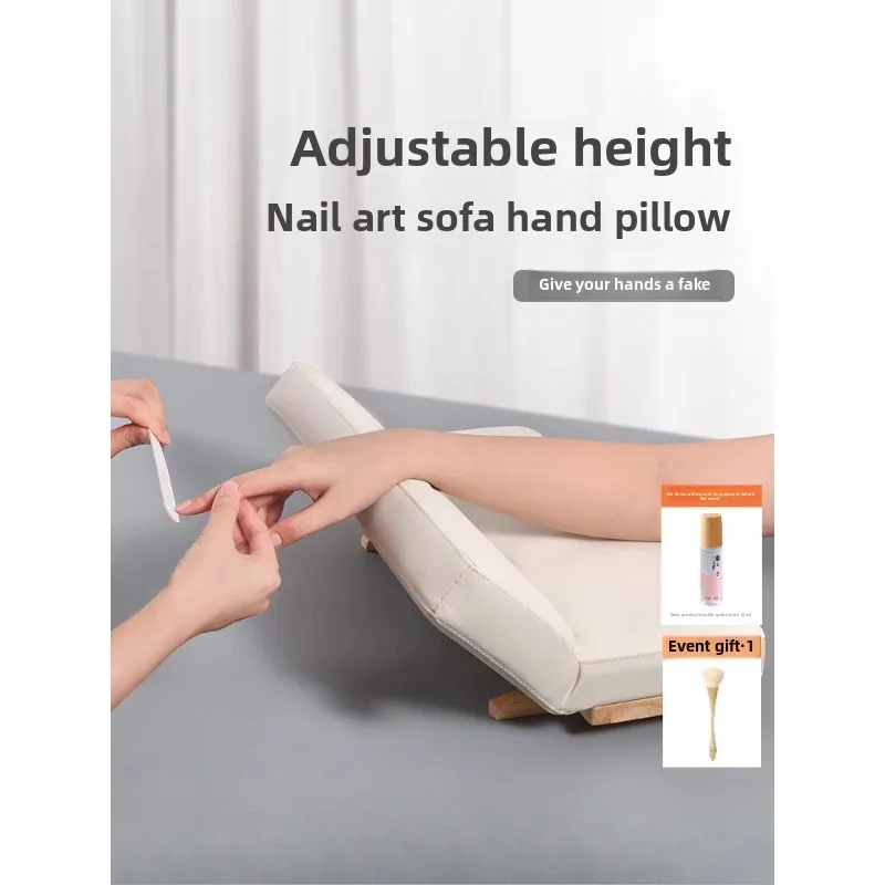 Log foldable adjustable height leather sofa hand pillow cushion nail salon special tools ins
Log foldable adjustable height leather sofa hand pillow cushion nail salon special tools ins