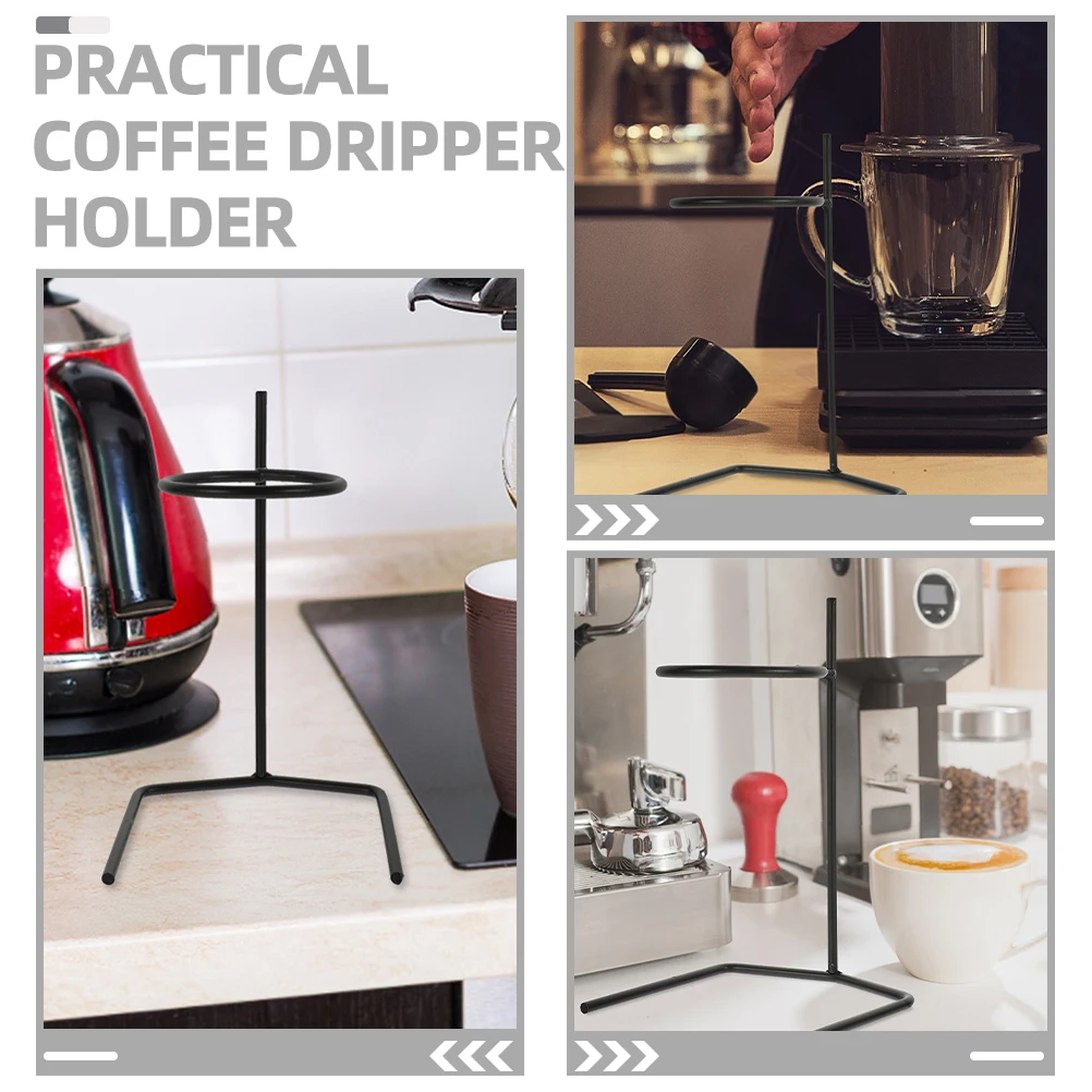 2 pcs Black Coffee Dripper Stand Filter Rack Holder Lightweight Metal Simple Design Brewing Kitchen Bar Accessories
2 pcs Black Coffee Dripper Stand Filter Rack Holder Lightweight Metal Simple Design Brewing Kitchen Bar Accessories