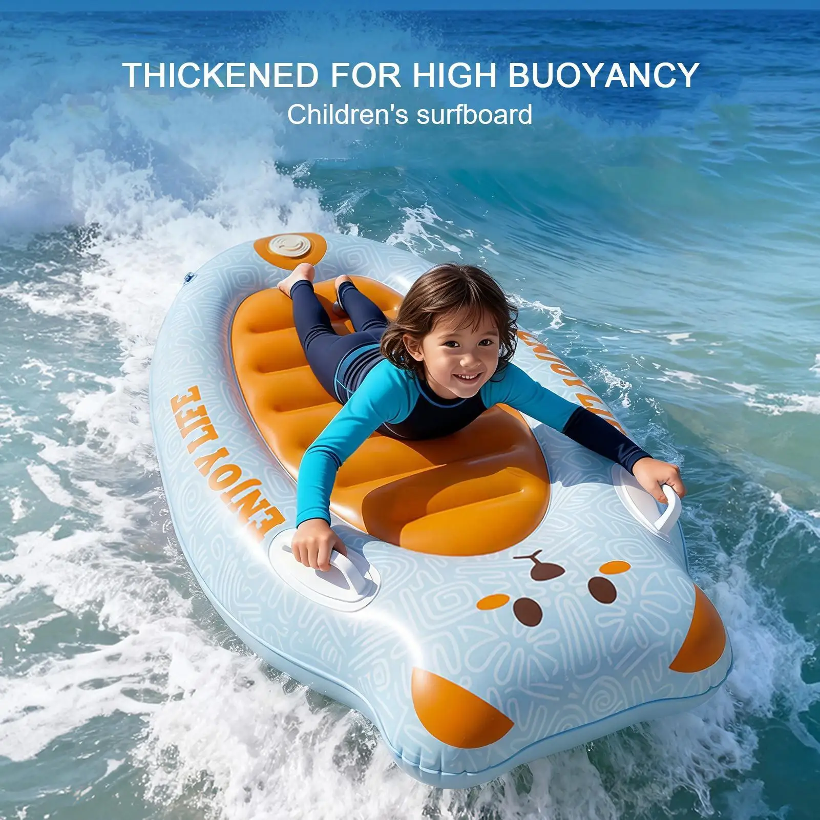Blow Up Surfboard Pool Floats Kids Surfboard with Handles Seaside Surf Board for Boys Girls Water Park Summer Camp Vacation
Blow Up Surfboard Pool Floats Kids Surfboard with Handles Seaside Surf Board for Boys Girls Water Park Summer Camp Vacation