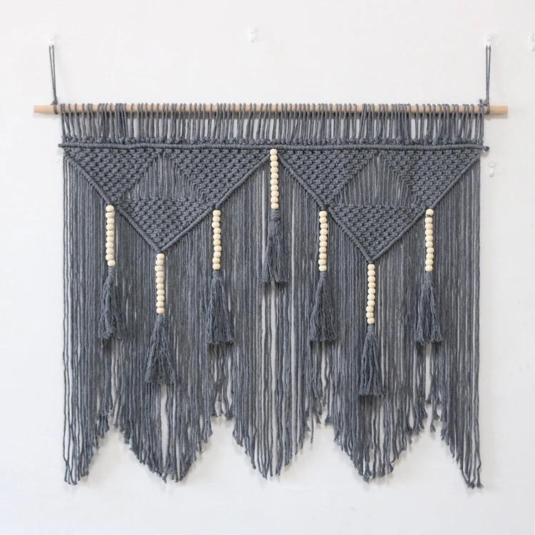 Bohemian Woven Wall Hanging Tapestry With Handmade Cotton Fabric Macrame Tapestry Wall Hanging
Bohemian Woven Wall Hanging Tapestry With Handmade Cotton Fabric Macrame Tapestry Wall Hanging