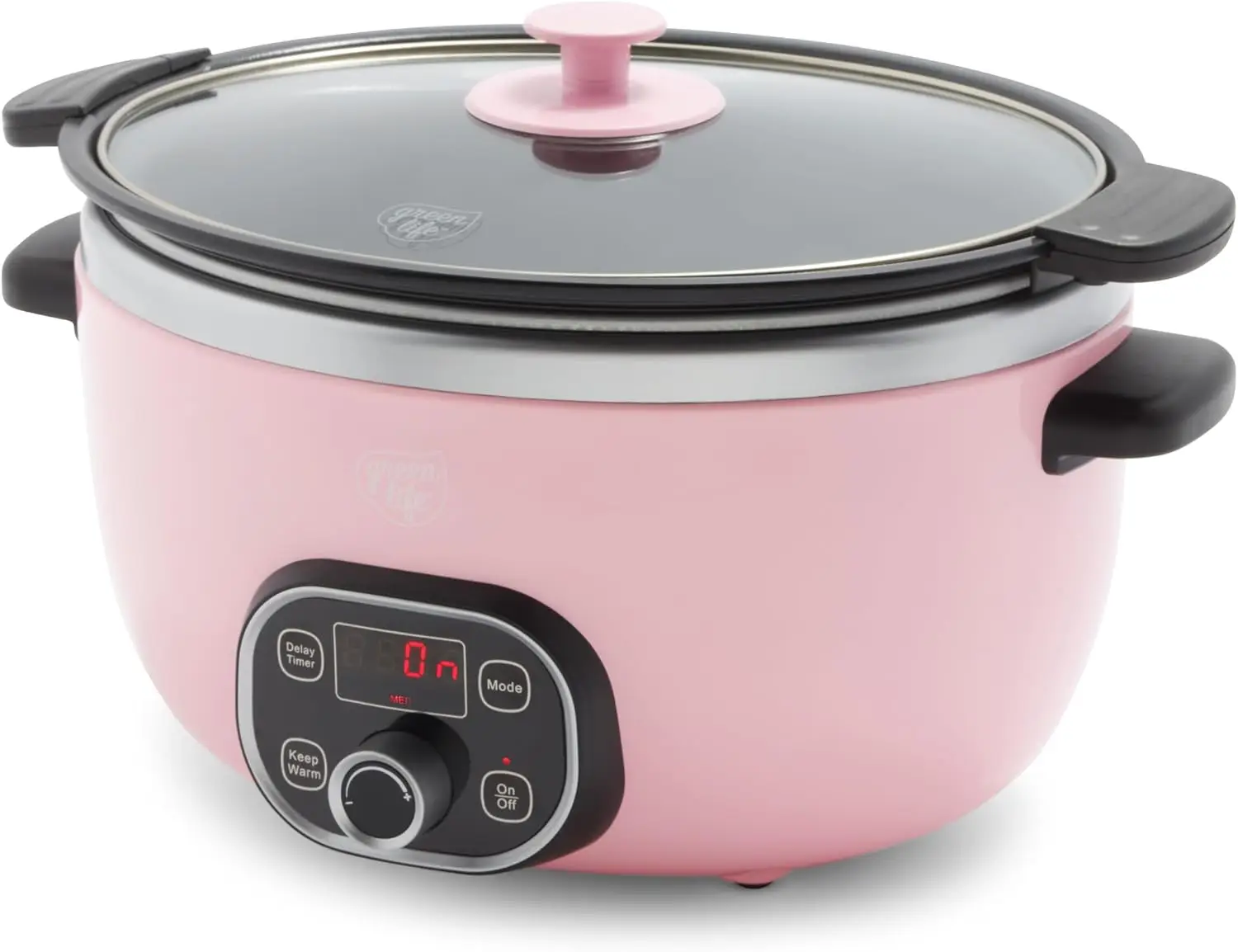 6QT Ceramic Nonstick Slow Cooker, Programmable, Timer, Keep Warm, Stovetop & Oven Safe, Dishwasher Safe Crock
6QT Ceramic Nonstick Slow Cooker, Programmable, Timer, Keep Warm, Stovetop & Oven Safe, Dishwasher Safe Crock