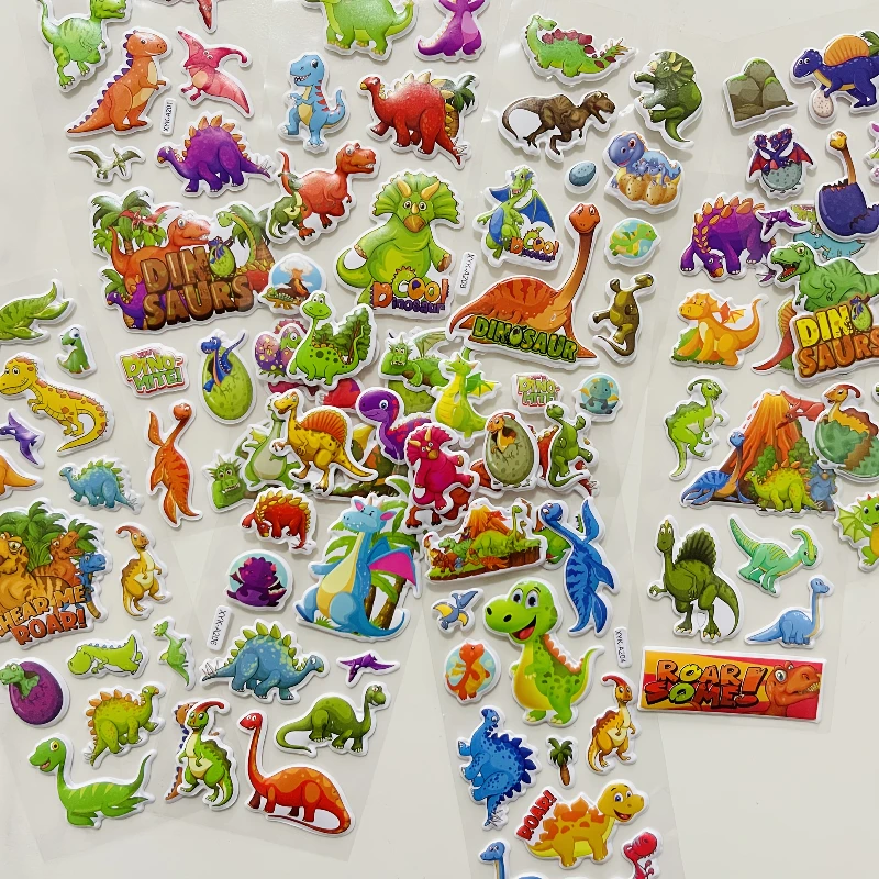 Cute cartoon Dinosaur 3D bubble stickers for scrapbooking diary decoration DIY various scenes using birthday gift stickers
Cute cartoon Dinosaur 3D bubble stickers for scrapbooking diary decoration DIY various scenes using birthday gift stickers