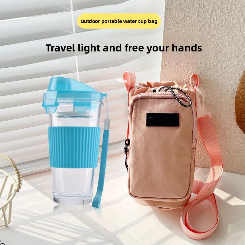 Unisex Water Bottle Holder with Strap, Insulation Water Bottle Carrier Bag with Phone Pocket, Water Bottle Sling Bag Crossbody
Unisex Water Bottle Holder with Strap, Insulation Water Bottle Carrier Bag with Phone Pocket, Water Bottle Sling Bag Crossbody