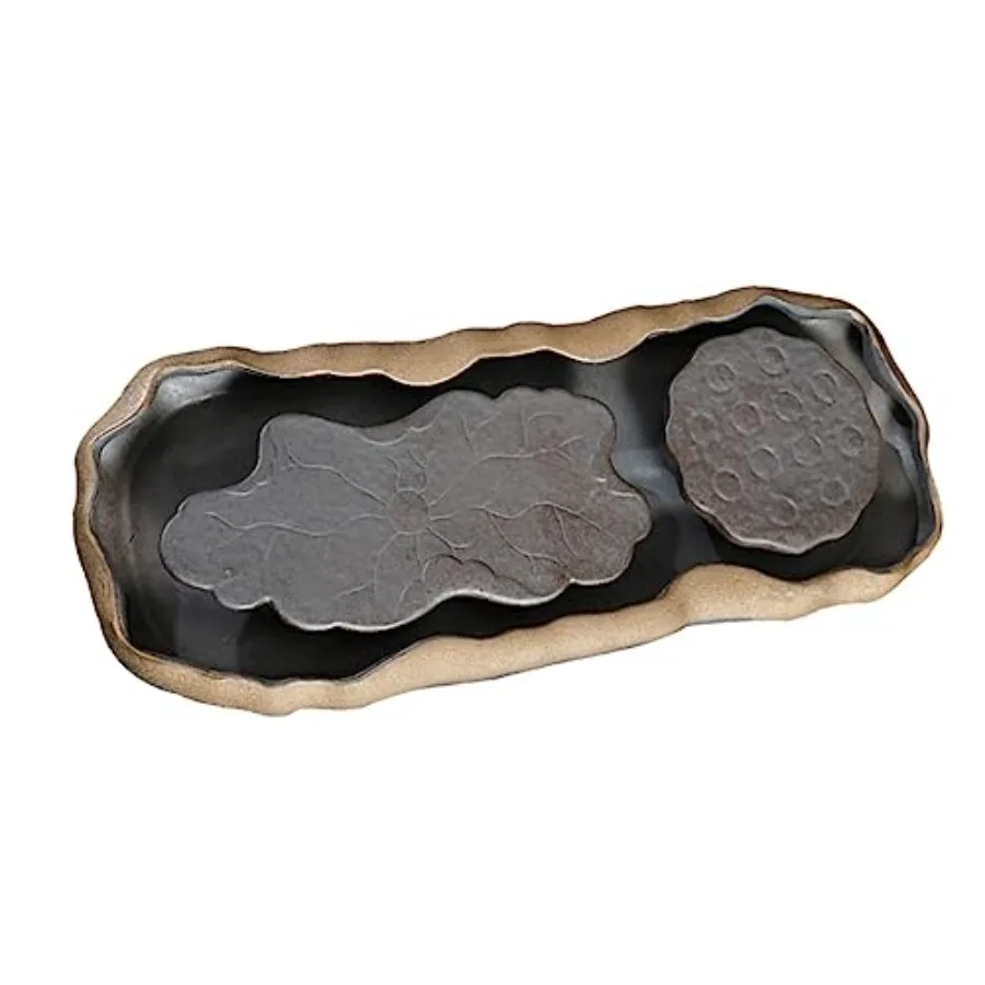 1pc Chinese Theme Kung Fu Tea Tray Storage Professional Ceramic Easy to Clean for Home
1pc Chinese Theme Kung Fu Tea Tray Storage Professional Ceramic Easy to Clean for Home