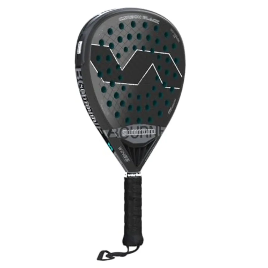 Padel Racket for Intermediate Professional Use Carbon Fiber Diamond Hybrid Shape Black Color Summum Technology Softcolor EVA Co
Padel Racket for Intermediate Professional Use Carbon Fiber Diamond Hybrid Shape Black Color Summum Technology Softcolor EVA Co