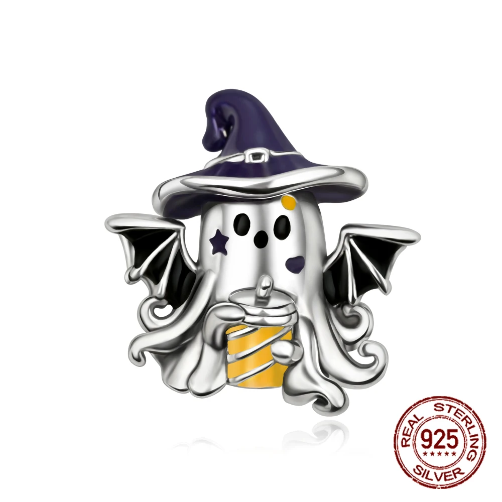 Симпатичные бусины-призраки на Хэллоуин из стерлингового серебра 925 пробы, очаровательные жуткие бука, подходят для оригинальных браслетов, женские ювелирные изделия своими руками, подарок
Симпатичные бусины-призраки на Хэллоуин из стерлингового серебра 925 пробы, очаровательные жуткие бука, подходят для оригинальных браслетов, женские ювелирные изделия своими руками, подарок